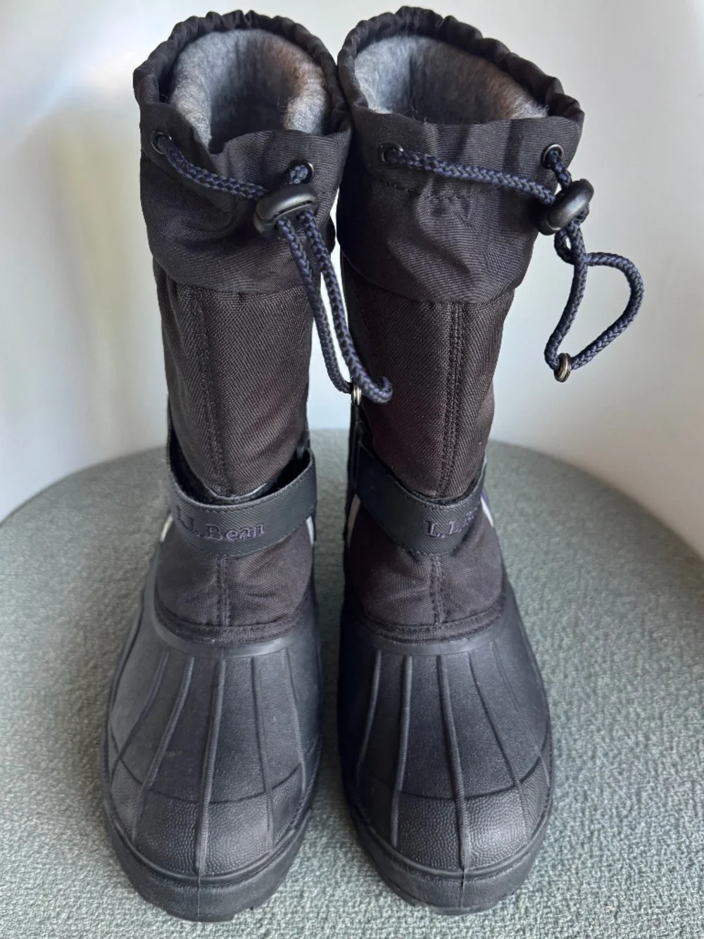 L.L. Bean Kids' Northwoods Boots snow winter boots wool lining